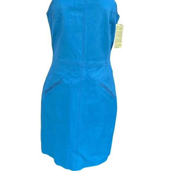 Newport News, Styleworks leather dress size 10, NWT - Picture 1 of 12